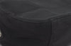 Authentic PRADA Vintage Nylon Tessuto Plastic Shoulder Bag Purse Black 7974I