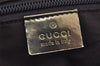 Authentic GUCCI Sherry Line Tote Bag GG Canvas Enamel 131230 Beige 7974J