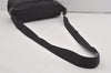 Authentic PRADA Nylon Tessuto Leather Shoulder Cross Body Bag Purse Black 7975I