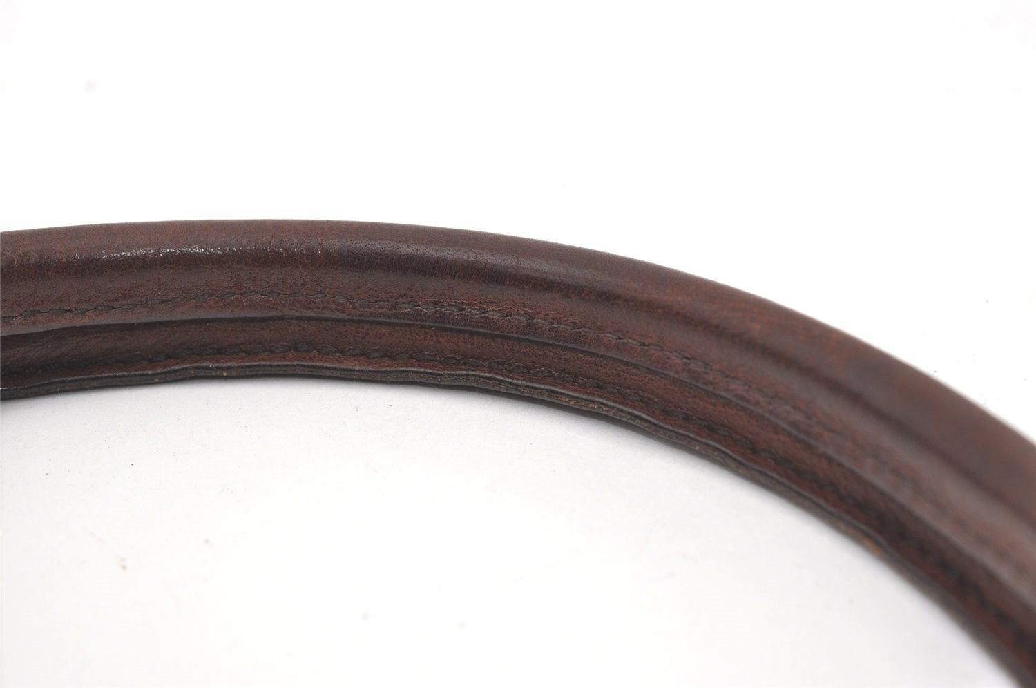 Authentic GUCCI Horsebit Shoulder Tote Bag GG Canvas Leather 101346 Brown 7975J