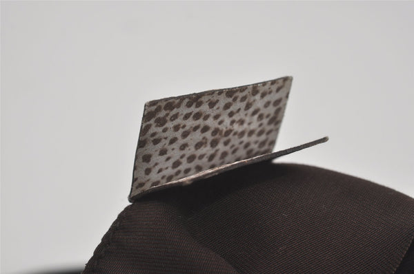 Authentic GUCCI Web Sherry Line Tote Bag GG Canvas Leather 189669 Brown 7977I