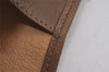 Authentic GUCCI Web Sherry Line Clutch Hand Bag Purse GG PVC Leather Brown 7977J