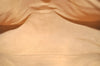 Authentic GUCCI Web Sherry Line Clutch Hand Bag Purse GG PVC Leather Brown 7977J