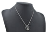 Authentic Christian Dior Silver Tone Chain Necklace CD 7978M