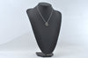 Authentic Christian Dior Silver Tone Chain Necklace CD 7978M