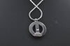 Authentic Christian Dior Silver Tone Chain Necklace CD 7978M