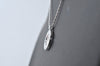 Authentic Christian Dior Silver Tone Chain Necklace CD 7978M
