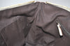 Authentic GUCCI Abbey Hand Tote Bag Purse GG Canvas Leather 141471 Brown 7979I