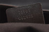 Authentic GUCCI Vintage Shoulder Tote Bag GG Canvas Leather 73983 Brown 7982I
