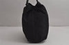 Authentic PRADA Nylon Tessuto + Plex Tote Hand Bag B8174 Black 7983J