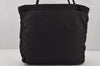 Authentic PRADA Vintage Nylon Tessuto Shoulder Tote Bag Black 7984J