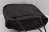 Authentic PRADA Vintage Nylon Tessuto Shoulder Tote Bag Black 7984J