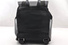 Authentic GUCCI Vintage Drawstring Backpack Nylon Leather 0030233 Black 7989I