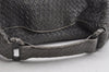 Authentic BOTTEGA VENETA Intrecciato Leather Shoulder Hand Bag Gray 7990I