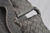Authentic BOTTEGA VENETA Intrecciato Leather Shoulder Hand Bag Gray 7990I