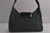 Authentic PRADA Vintage Nylon Tessuto Shoulder Bag Purse Green 7990J