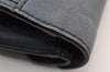 Authentic BOTTEGA VENETA Vintage Intrecciato Clutch Hand Bag Purse Blue 7991I