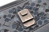 Authentic BOTTEGA VENETA Vintage Intrecciato Clutch Hand Bag Purse Blue 7991I