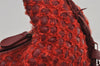 Authentic BOTTEGA VENETA Intrecciato Leather Shoulder Hand Bag Bordeaux 7992I