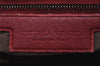 Authentic BOTTEGA VENETA Intrecciato Leather Shoulder Hand Bag Bordeaux 7992I