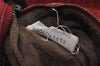 Authentic BOTTEGA VENETA Intrecciato Leather Shoulder Hand Bag Bordeaux 7992I