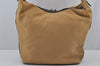 Authentic GUCCI Web Sherry Line Shoulder Bag Canvas Leather 0014287 Beige 7992J