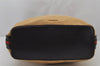 Authentic GUCCI Web Sherry Line Shoulder Bag Canvas Leather 0014287 Beige 7992J