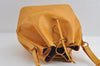 Authentic Louis Vuitton Epi Petit Noe Drawstring Bag Yellow M44109 LV 7993I