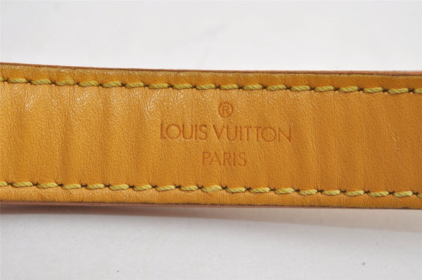 Authentic Louis Vuitton Epi Petit Noe Drawstring Bag Yellow M44109 LV 7993I