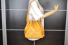 Authentic Louis Vuitton Epi Petit Noe Drawstring Bag Yellow M44109 LV 7993I