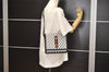 Authentic GUCCI Sherry Line Shoulder Cross Bag GG PVC Leather Navy Junk 7993J
