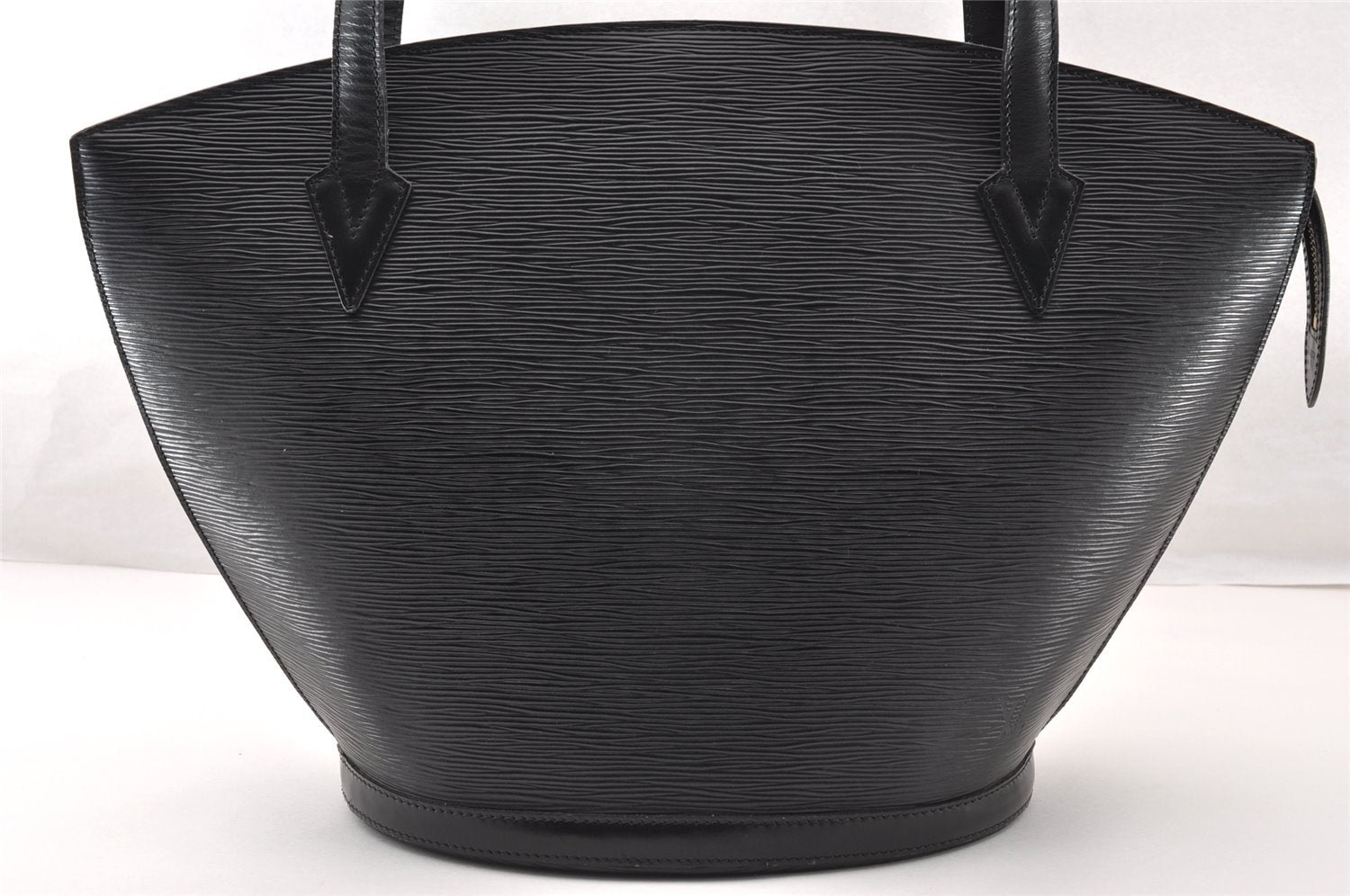 Auth Louis Vuitton Epi Saint Jacques Shopping Shoulder Bag Black M52262 LV 7994I