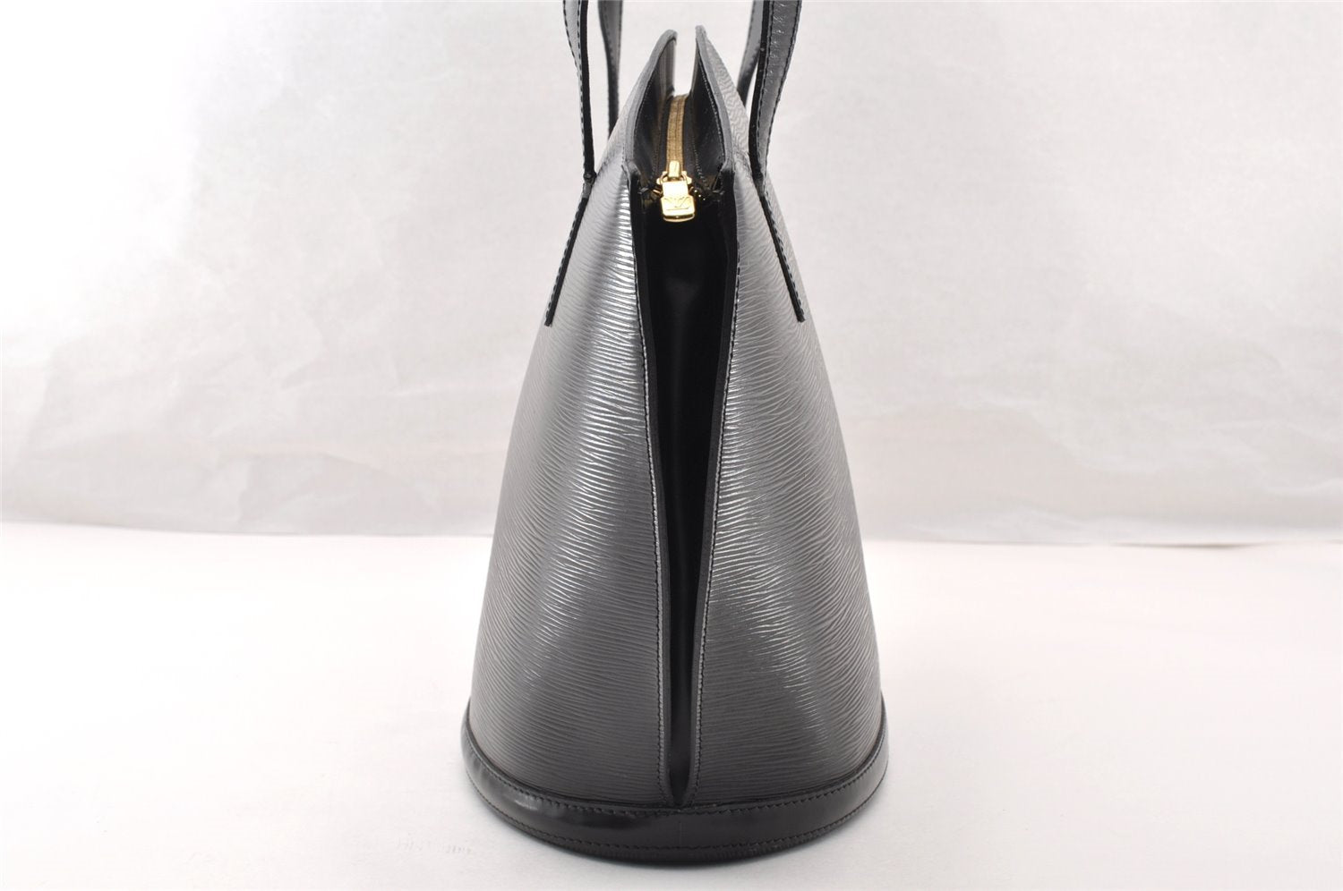 Auth Louis Vuitton Epi Saint Jacques Shopping Shoulder Bag Black M52262 LV 7994I