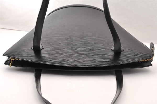 Auth Louis Vuitton Epi Saint Jacques Shopping Shoulder Bag Black M52262 LV 7994I