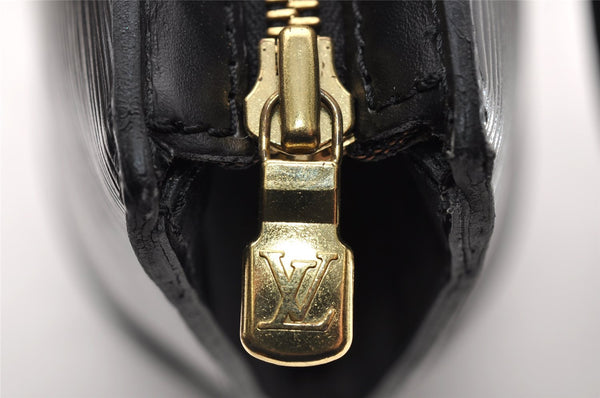 Auth Louis Vuitton Epi Saint Jacques Shopping Shoulder Bag Black M52262 LV 7994I