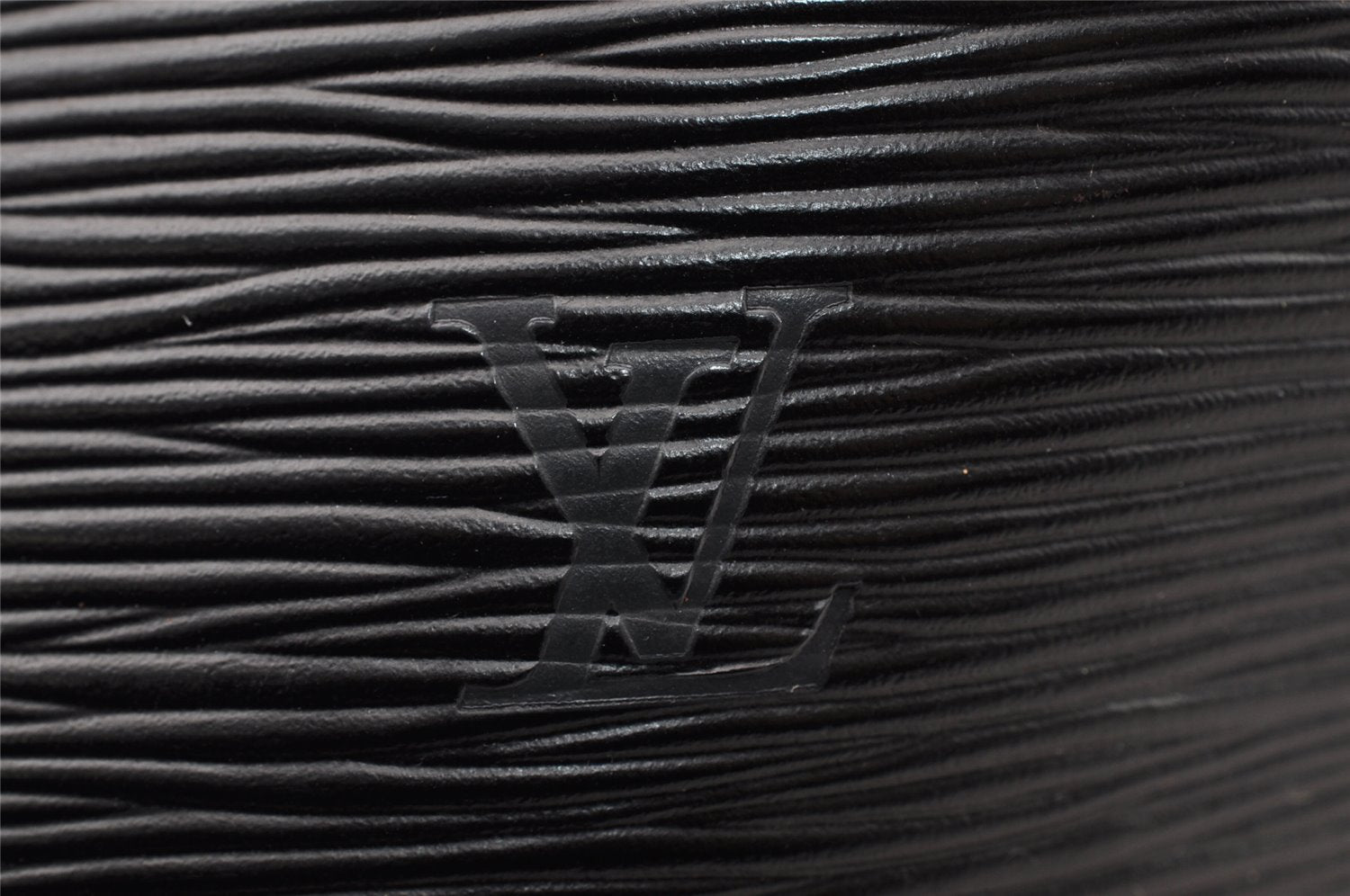 Auth Louis Vuitton Epi Saint Jacques Shopping Shoulder Bag Black M52262 LV 7994I