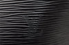 Auth Louis Vuitton Epi Saint Jacques Shopping Shoulder Bag Black M52262 LV 7994I