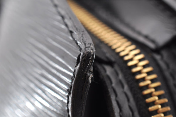 Auth Louis Vuitton Epi Saint Jacques Shopping Shoulder Bag Black M52262 LV 7994I