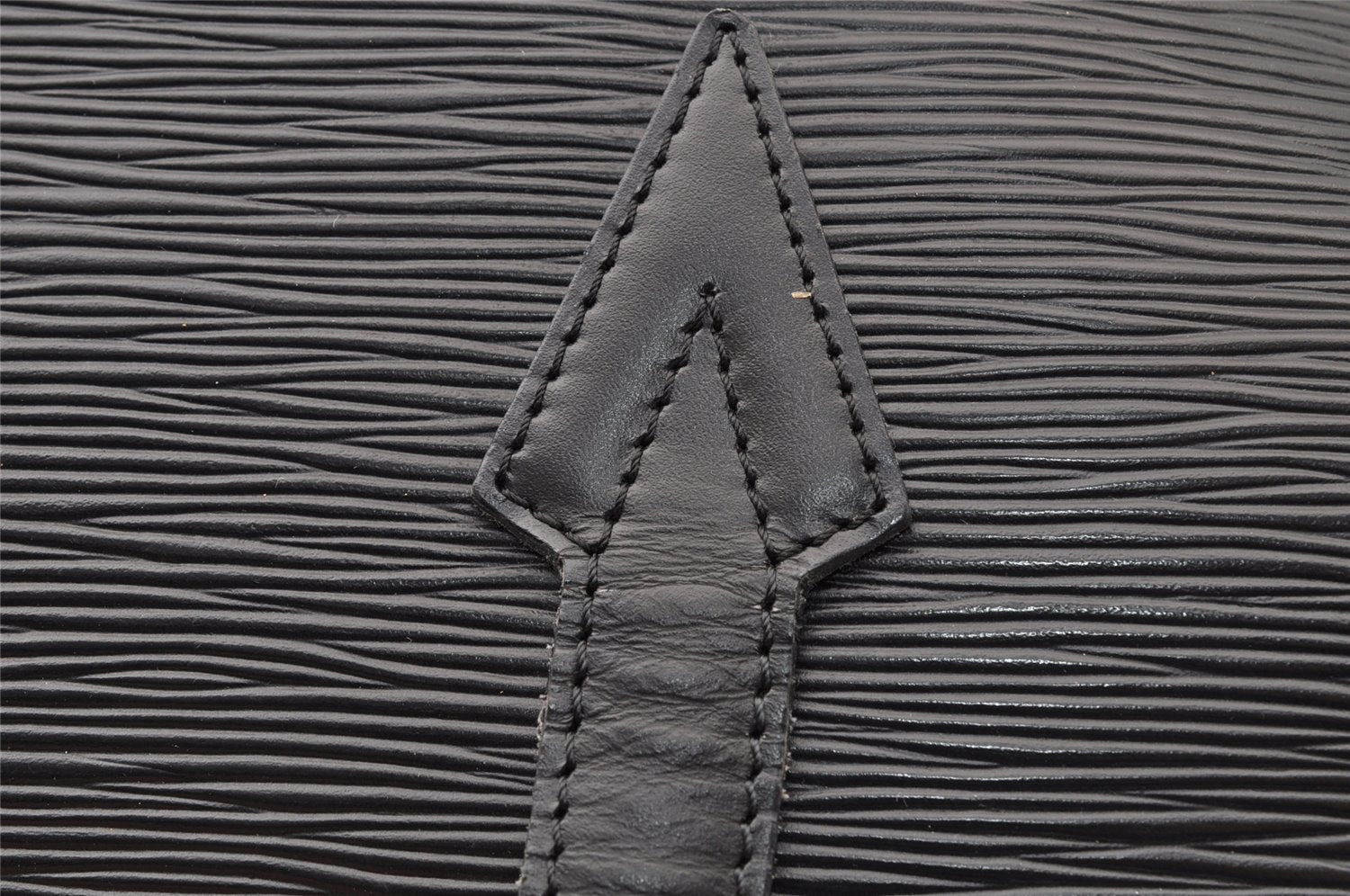 Auth Louis Vuitton Epi Saint Jacques Shopping Shoulder Bag Black M52262 LV 7994I