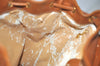 Authentic GUCCI Vintage Web Sherry Line Backpack Leather Brown Junk 7994J