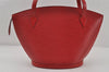 Auth Louis Vuitton Epi Saint Jacques Shopping Shoulder Bag Red M52267 LV 7995I