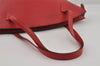 Auth Louis Vuitton Epi Saint Jacques Shopping Shoulder Bag Red M52267 LV 7995I