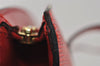 Auth Louis Vuitton Epi Saint Jacques Shopping Shoulder Bag Red M52267 LV 7995I