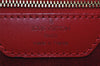 Auth Louis Vuitton Epi Saint Jacques Shopping Shoulder Bag Red M52267 LV 7995I