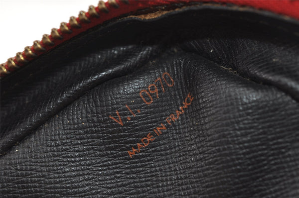 Authentic Louis Vuitton Epi Porte Documents Voyage Briefcase Red M54477 LV 7996I