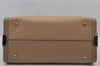 Authentic COACH Swagger 2Way Shoulder Hand Bag Leather Beige 7996J