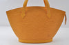 Authentic Louis Vuitton Epi Saint Jacques Hand Bag Yellow M52279 LV 7997I