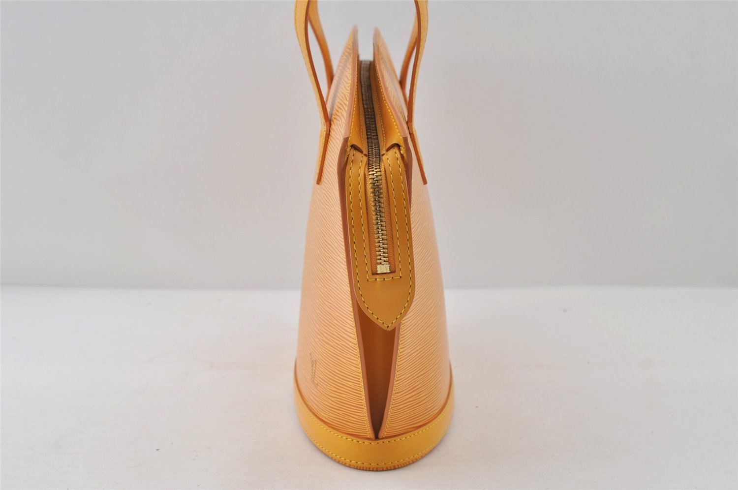 Authentic Louis Vuitton Epi Saint Jacques Hand Bag Yellow M52279 LV 7997I