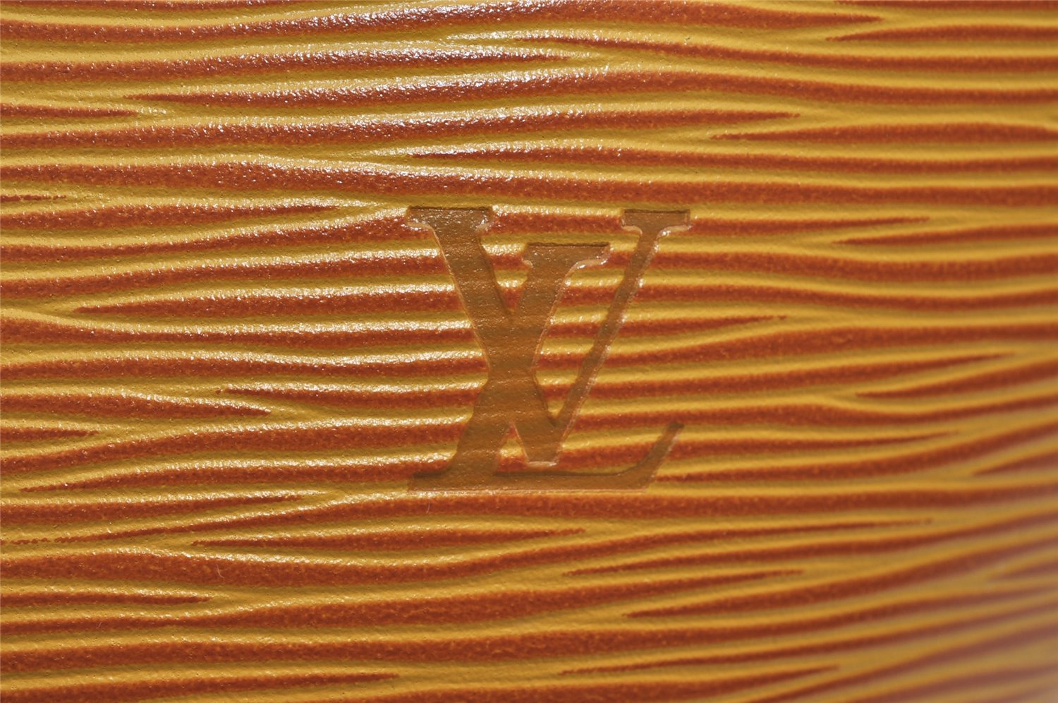 Authentic Louis Vuitton Epi Saint Jacques Hand Bag Yellow M52279 LV 7997I