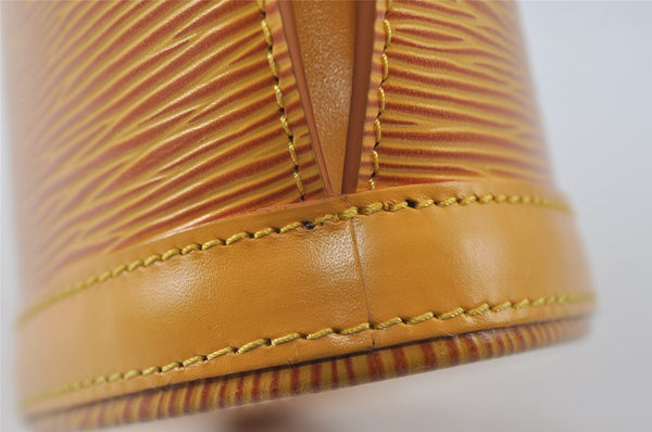 Authentic Louis Vuitton Epi Saint Jacques Hand Bag Yellow M52279 LV 7997I